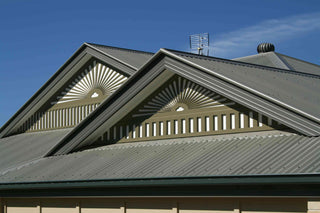 Sustainable Metal Roof on House